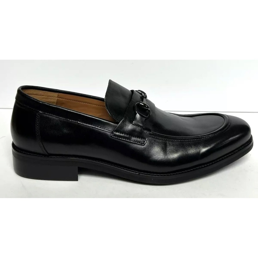 Steve Madden Men’s Ames Black Slip-On Loafers, Size 9 M.